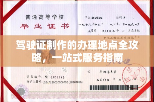 海原驾驶证制作的办理地点全攻略，一站式服务指南